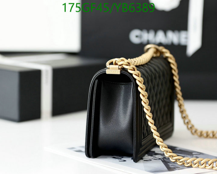 Chanel Bags -(Mirror)-Le Boy,Code: YB6389,$: 175USD