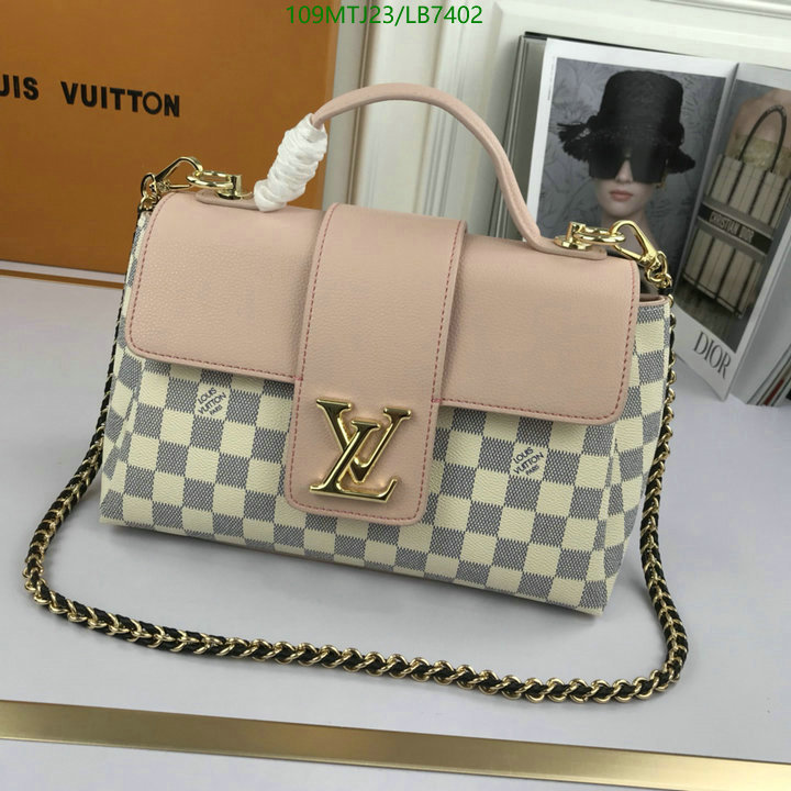 LV Bags-(4A)-Handbag Collection-,Code: LB7402,$: 109USD