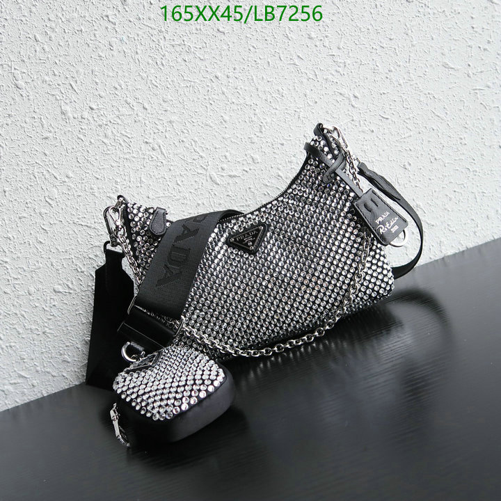 Prada Bag-(Mirror)-Re-Edition 2005,Code: LB7256,$: 165USD