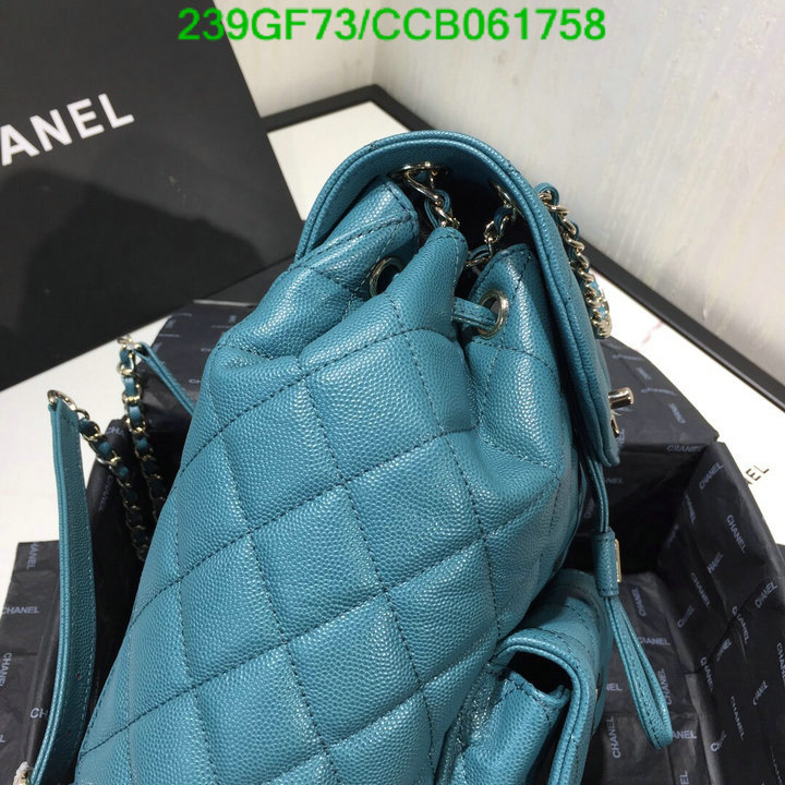 Chanel Bags -(Mirror)-Backpack-,Code: CCB061758,$: 239USD