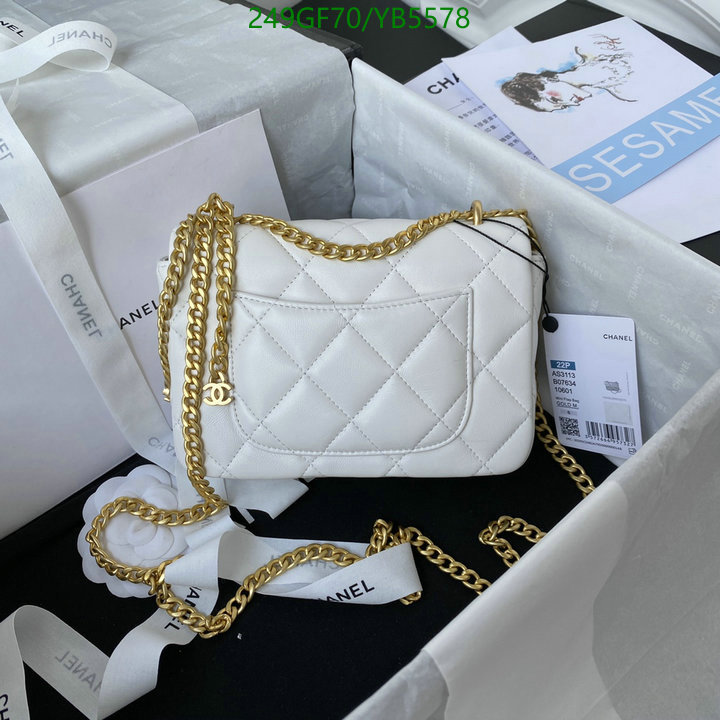 Chanel Bags -(Mirror)-Diagonal-,Code: YB5578,$: 249USD