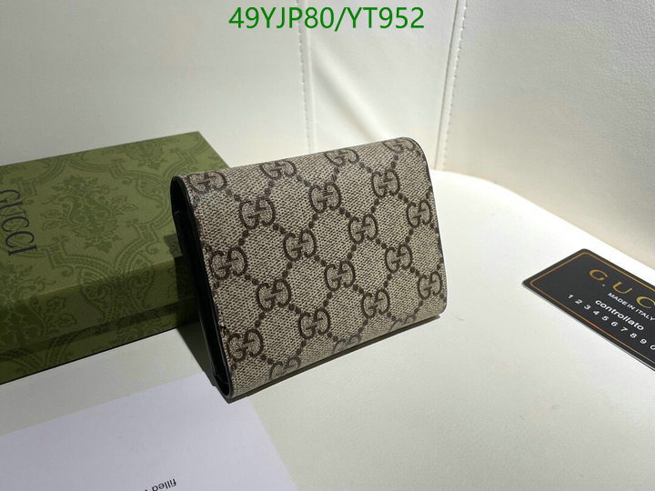 Gucci Bag-(4A)-Wallet-,Code: YT952,$: 49USD