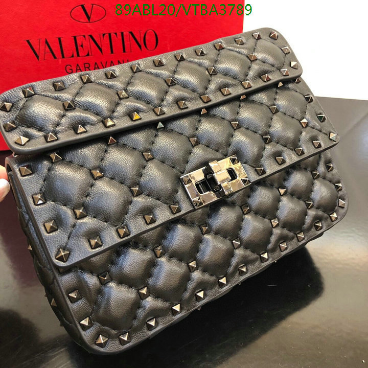 Valentino Bag-(4A)-Rockstud Spike-,Code: VTBA3789,$: 89USD