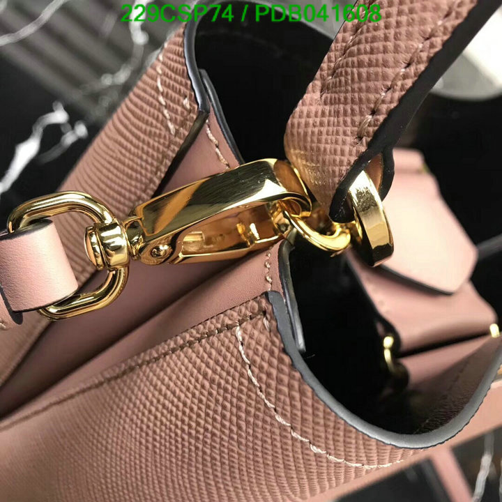 Prada Bag-(Mirror)-Diagonal-,Code: PDB041608,$: 229USD