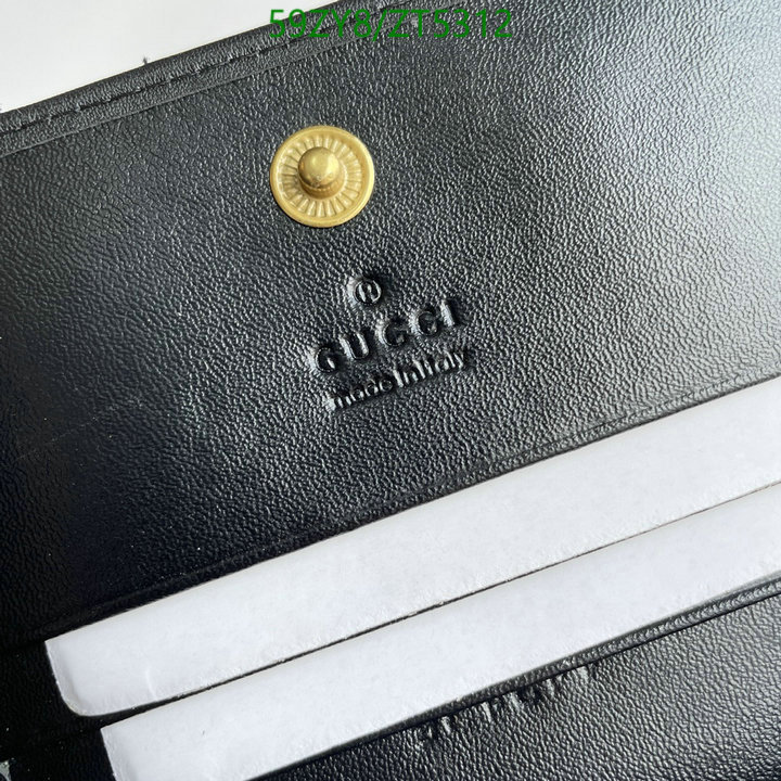 Gucci Bag-(4A)-Wallet-,Code: ZT5312,$: 59USD