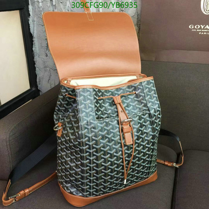 Goyard Bag-(Mirror)-Backpack-,Code: YB6935,$: 309USD