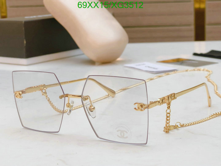 Glasses-Chanel, Code: XG3512,$: 69USD