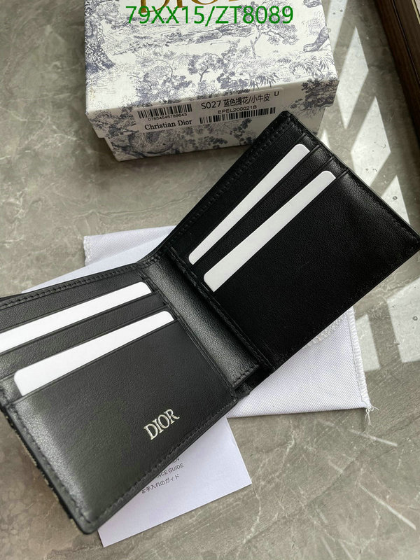 Dior Bags -(Mirror)-Wallet-,Code: ZT8089,$: 79USD