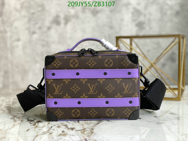 LV Bags-(Mirror)-Petite Malle-,Code: ZB3107,$: 209USD