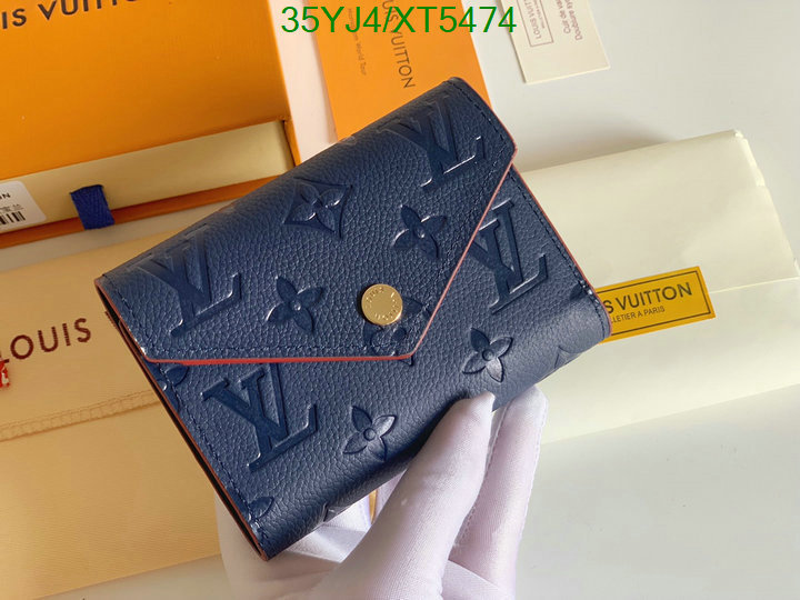 LV Bags-(4A)-Wallet-,Code: XT5474,$: 35USD