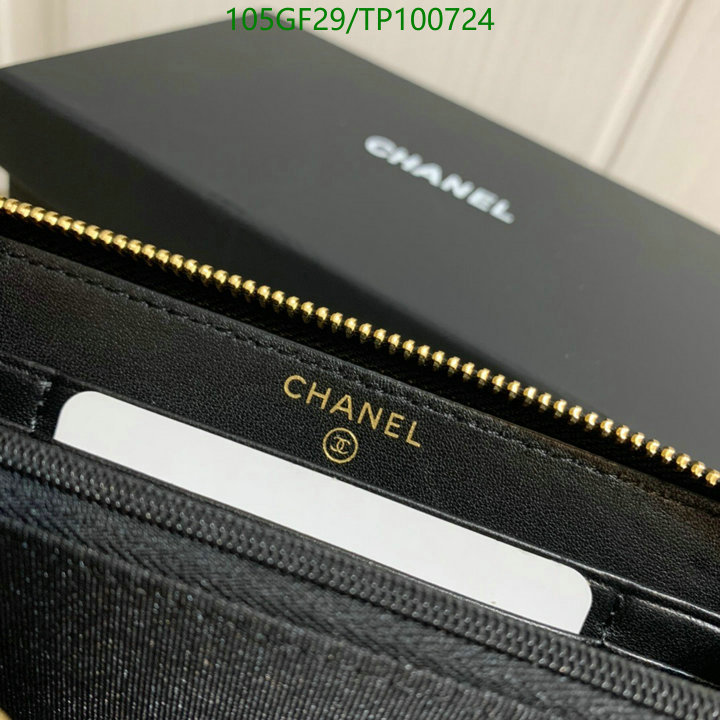 Chanel Bags -(Mirror)-Wallet-,Code: TP100724,$: 105USD