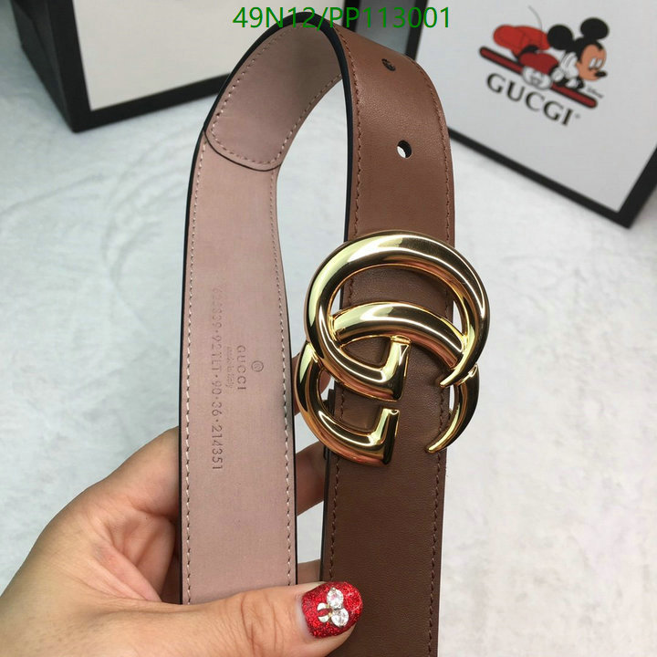 Belts-Gucci, Code: PP113001,$: 49USD