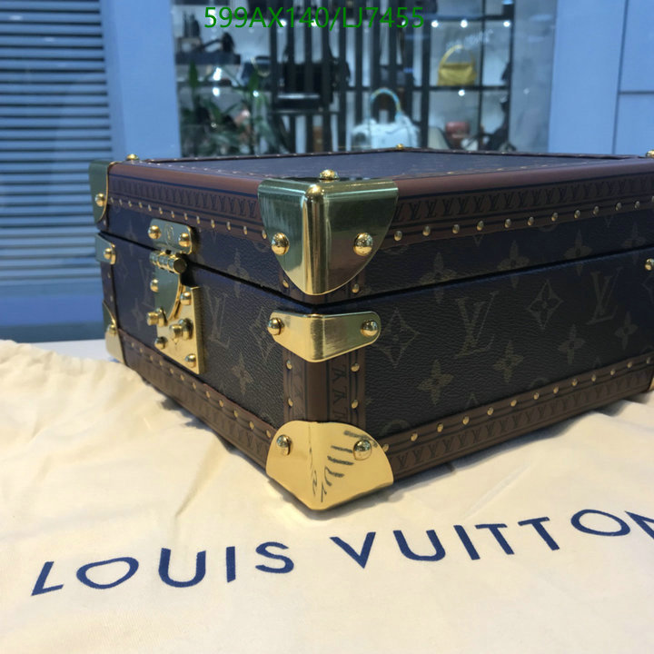 LV Bags-(Mirror)-Vanity Bag-,Code: LJ7455,$: 599USD