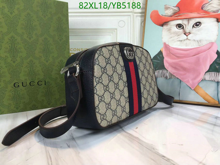 Gucci Bag-(4A)-Ophidia-G,Code: YB5188,$: 82USD