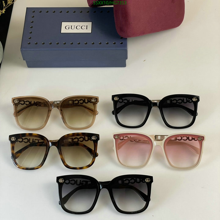 Glasses-Gucci, Code: HG7353,$: 55USD