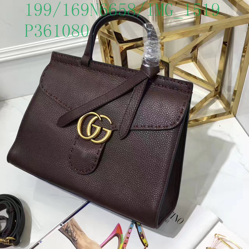 Gucci Bag-(Mirror)-Marmont,Code: GGB112766,$: 199USD