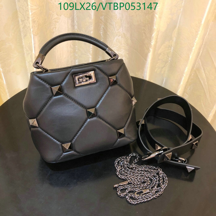 Valentino Bag-(4A)-Roman Stud-,Code: VTBP053147,$: 125USD