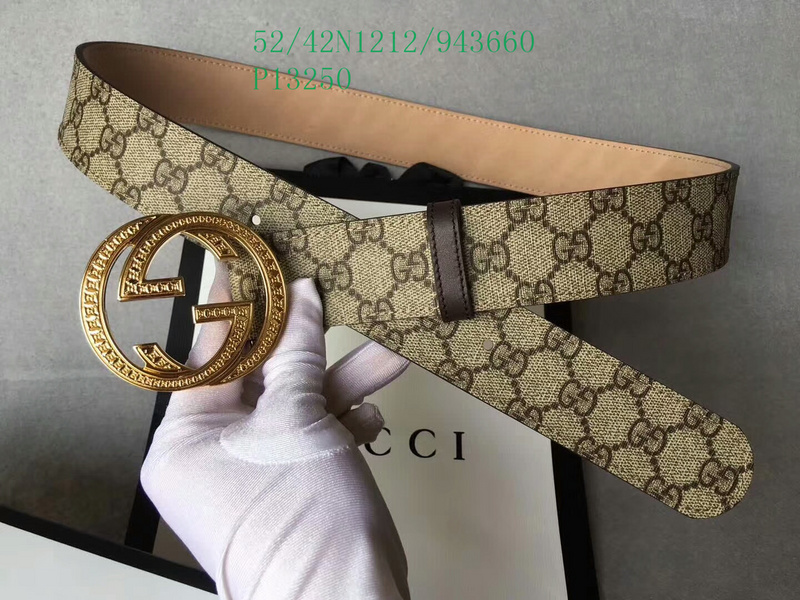 Belts-Gucci, Code： GGP010410,$: 52USD