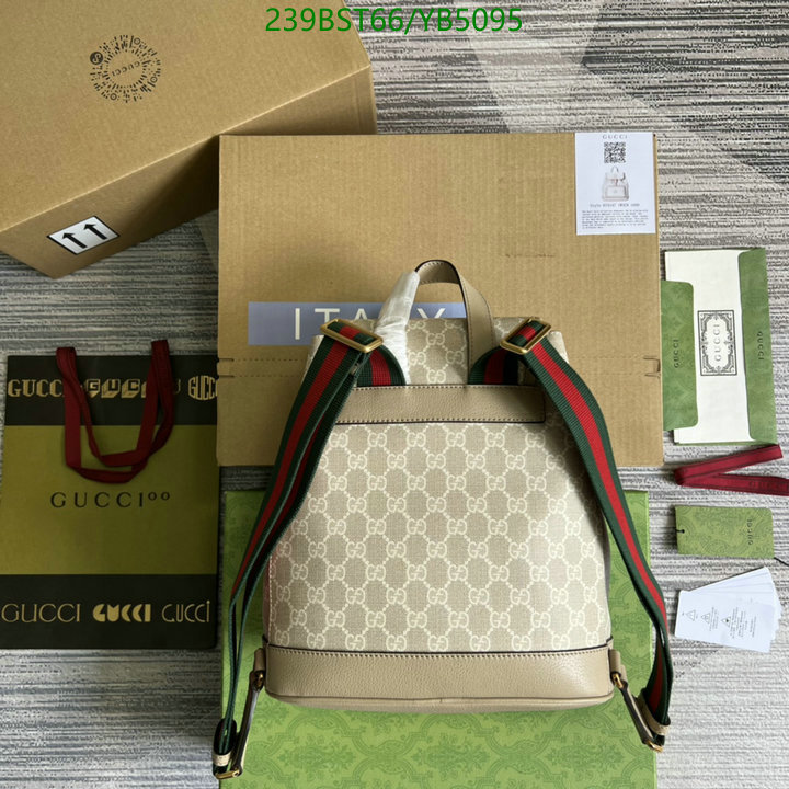 Gucci Bag-(Mirror)-Backpack-,Code: YB5095,$: 239USD