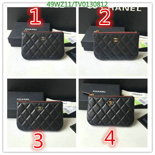 Chanel Bags ( 4A )-Wallet-,Code: TV0130812,$: 49USD