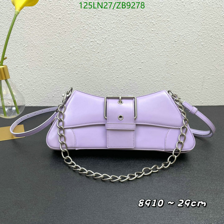 Balenciaga Bag-(4A)-Other Styles-,Code: ZB9278,$: 125USD