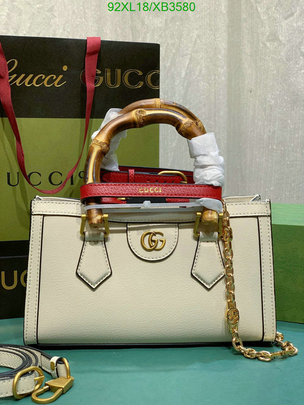 Gucci Bag-(4A)-Diana-Bamboo-,Code: XB3580,$: 92USD