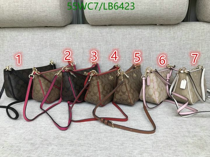 Coach Bag-(4A)-Handbag-,Code: LB6423,$: 55USD