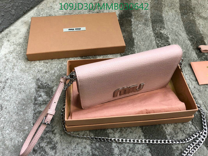 Miu Miu Bag-(Mirror)-Wallet-,Code: MMB030642,$:109USD