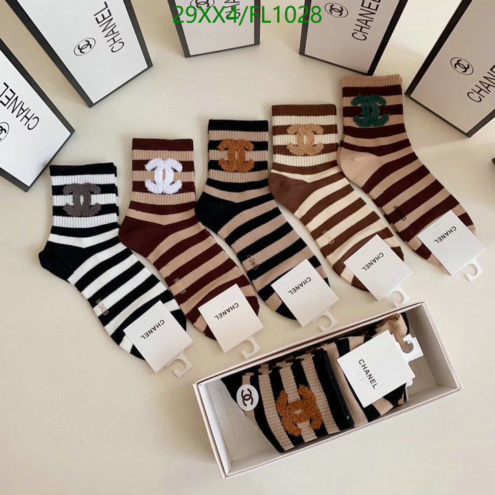 Sock-Chanel,Code: FL1027,$: 29USD