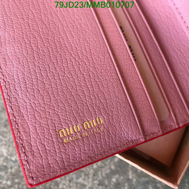 Miu Miu Bag-(Mirror)-Wallet-,Code: MMB010707,$: 79USD