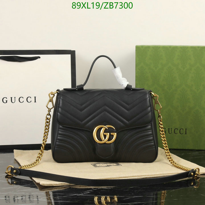 Gucci Bag-(4A)-Marmont,Code: ZB7300,$: 89USD