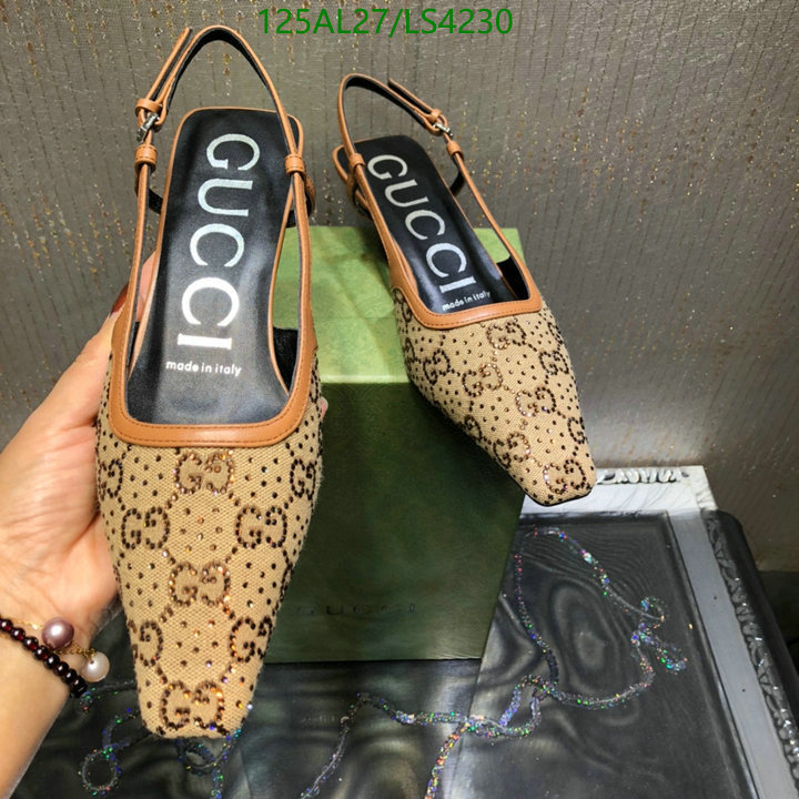 Women Shoes-Gucci, Code: LS4230,$: 125USD