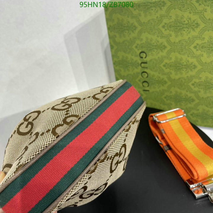 Gucci Bag-(4A)-Diagonal-,Code: ZB7080,$: 95USD