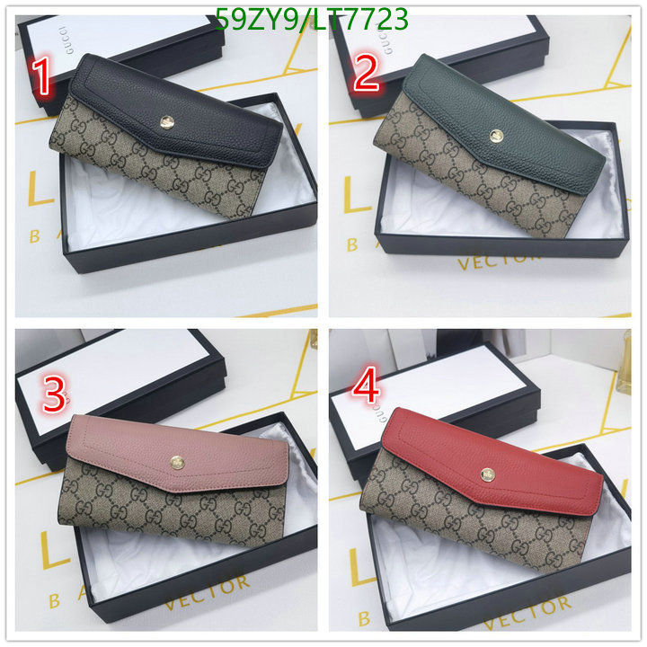 Gucci Bag-(4A)-Wallet-,Code: LT7723,$: 59USD