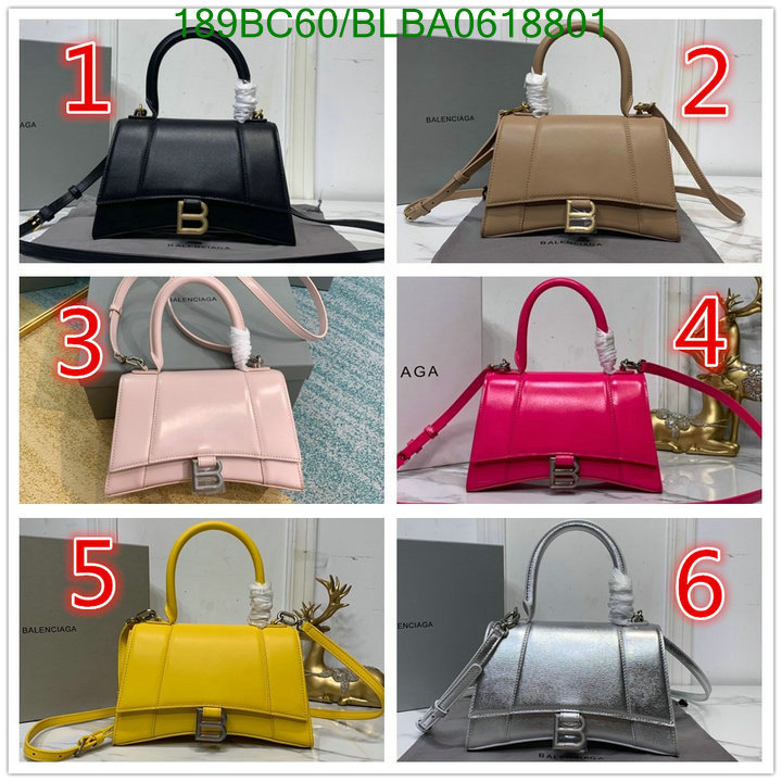 Balenciaga Bag-(Mirror)-Hourglass-,Code:BLBA0618801,$: 189USD