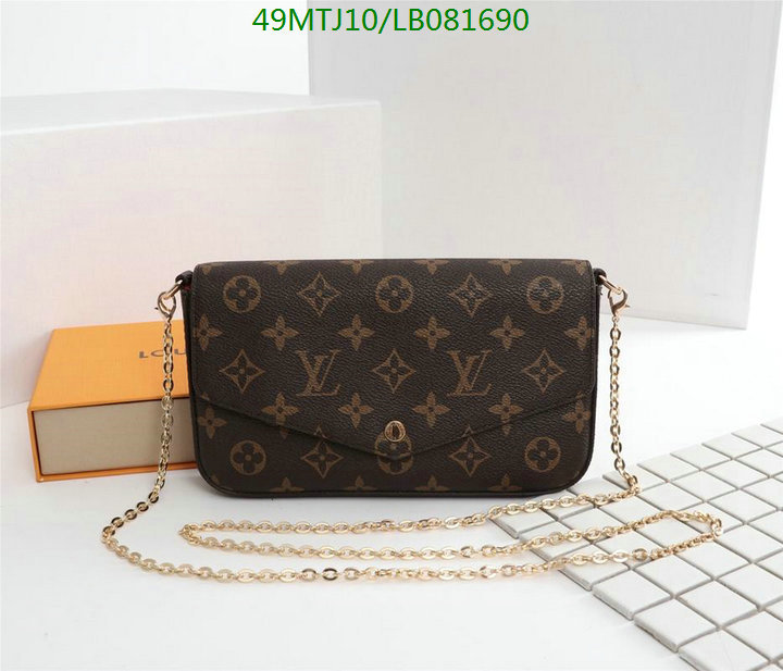 LV Bags-(4A)-Pochette MTis Bag-Twist-,Code: LB081690,$:49USD