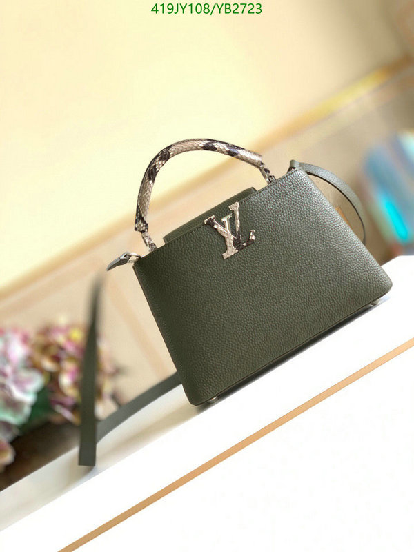 LV Bags-(Mirror)-Handbag-,Code: YB2723,$: 419USD