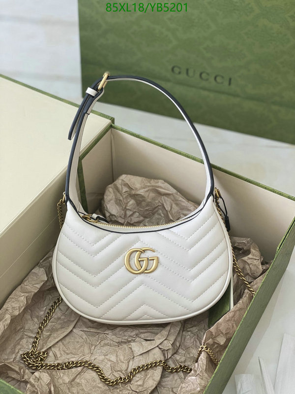Gucci Bag-(4A)-Marmont,Code: YB5201,$: 85USD