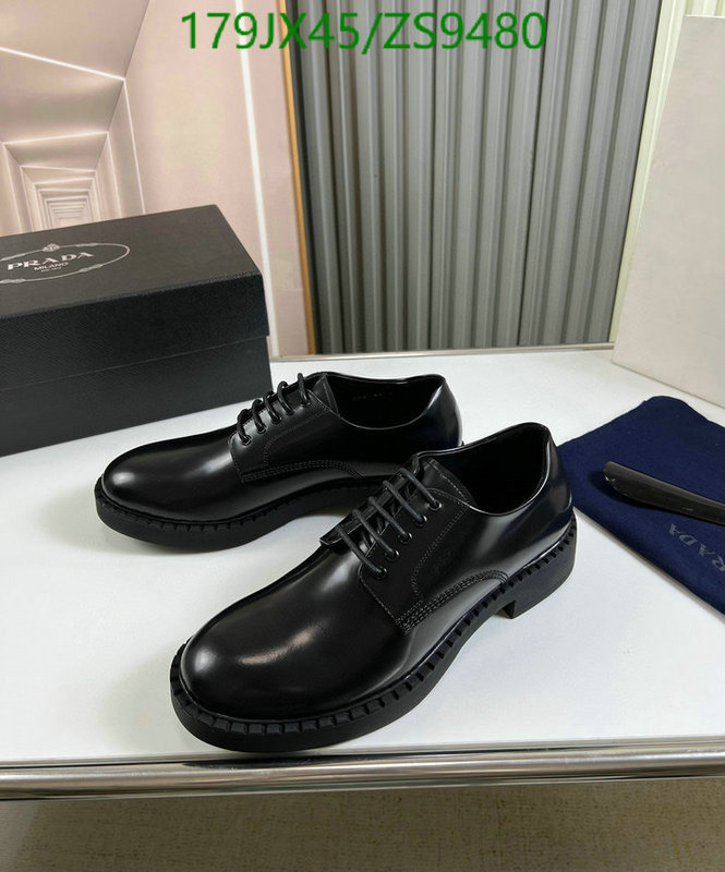 Men shoes-Prada, Code: ZS9480,$: 179USD