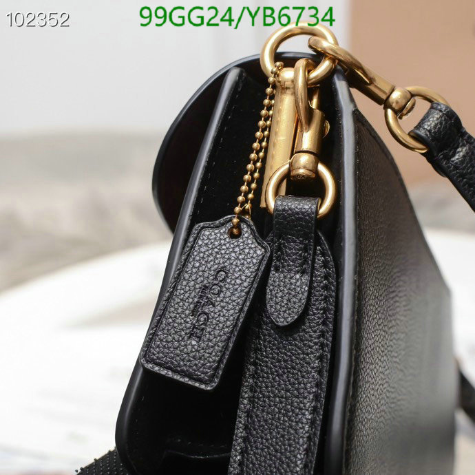 Coach Bag-(4A)-Handbag-,Code: YB6734,$: 99USD