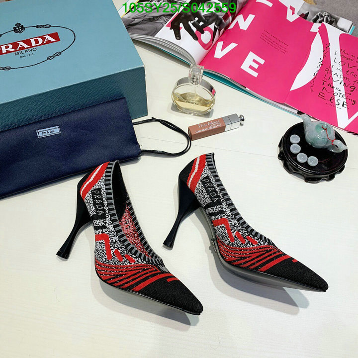 Women Shoes-Prada, Code: S042559,$: 105USD