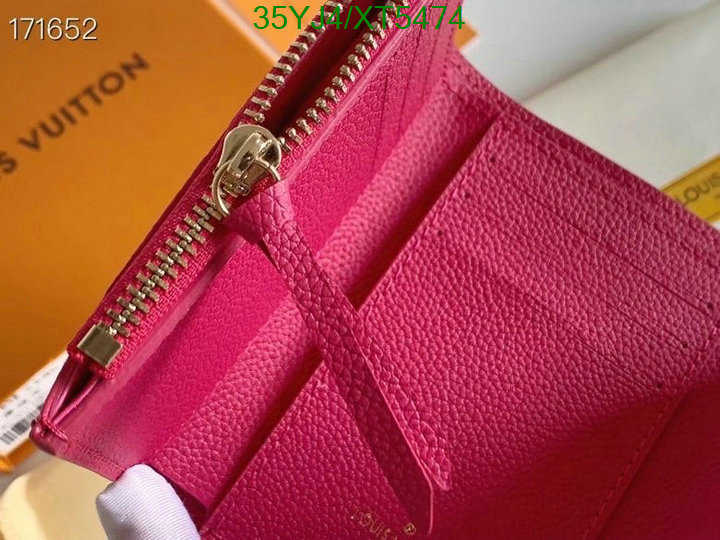 LV Bags-(4A)-Wallet-,Code: XT5474,$: 35USD