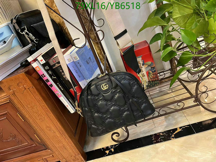 Gucci Bag-(4A)-Diagonal-,Code: YB6518,$: 79USD