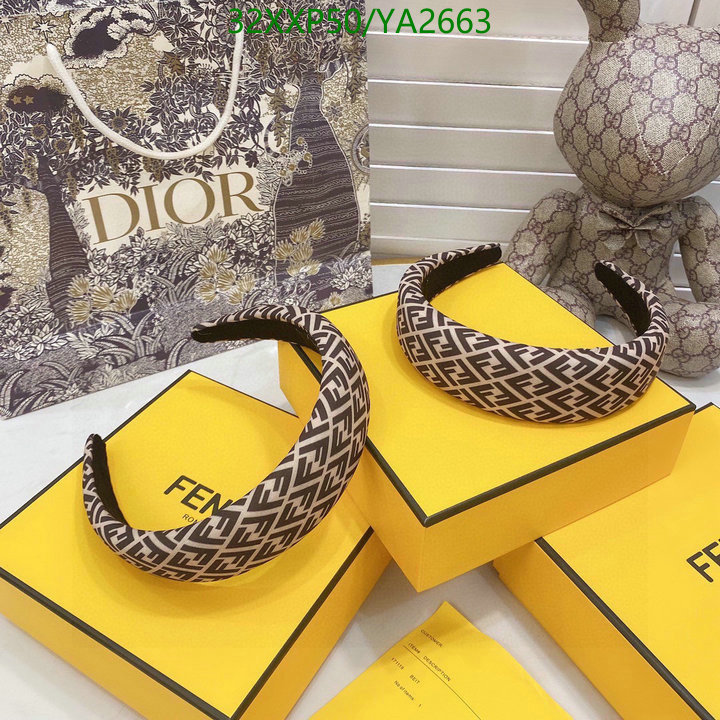 Headband-Fendi, Code: YA2663,$: 32USD