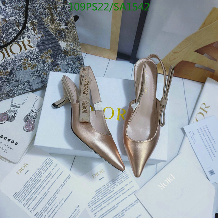 Women Shoes-Dior,Code: SA1542,$: 109USD