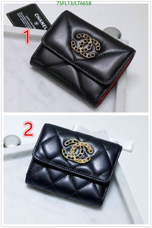 Chanel Bags ( 4A )-Wallet-,Code: LT6658,$: 75USD