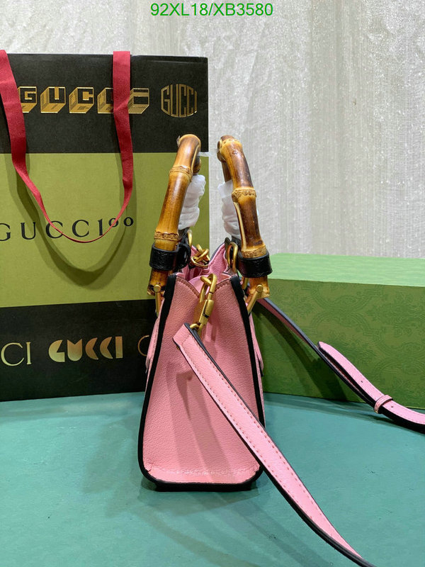 Gucci Bag-(4A)-Diana-Bamboo-,Code: XB3580,$: 92USD