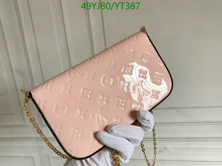 LV Bags-(4A)-Wallet-,Code: YT387,$: 49USD