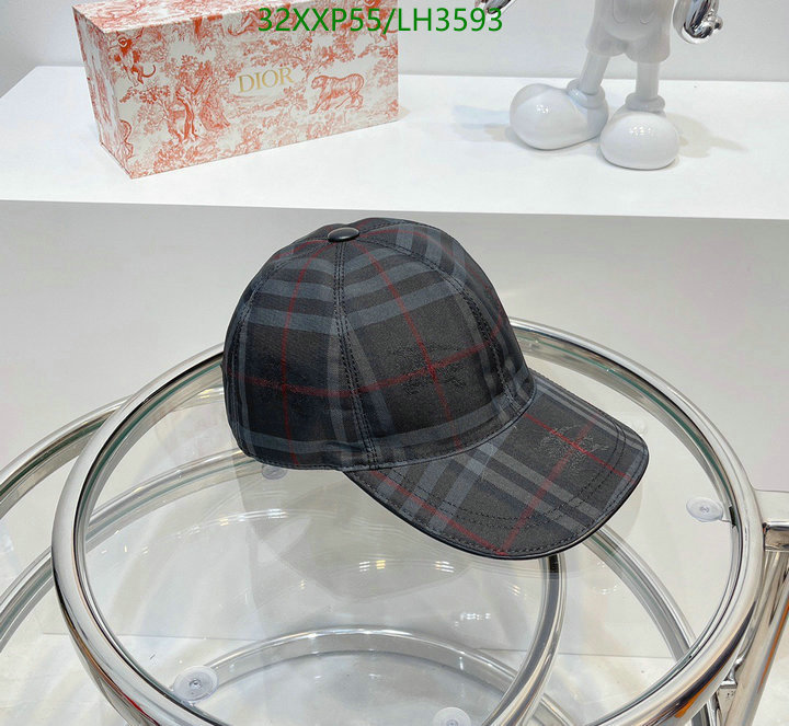 Cap -(Hat)-Burberry, Code: LH3593,$: 32USD