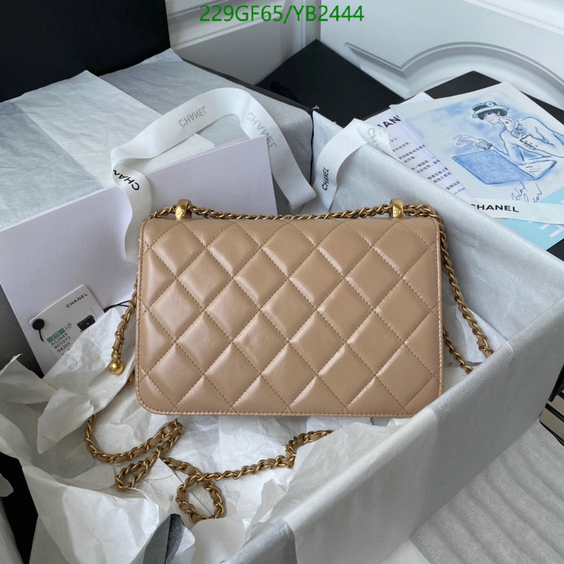 Chanel Bags -(Mirror)-Diagonal-,Code: YB2444,$: 229USD